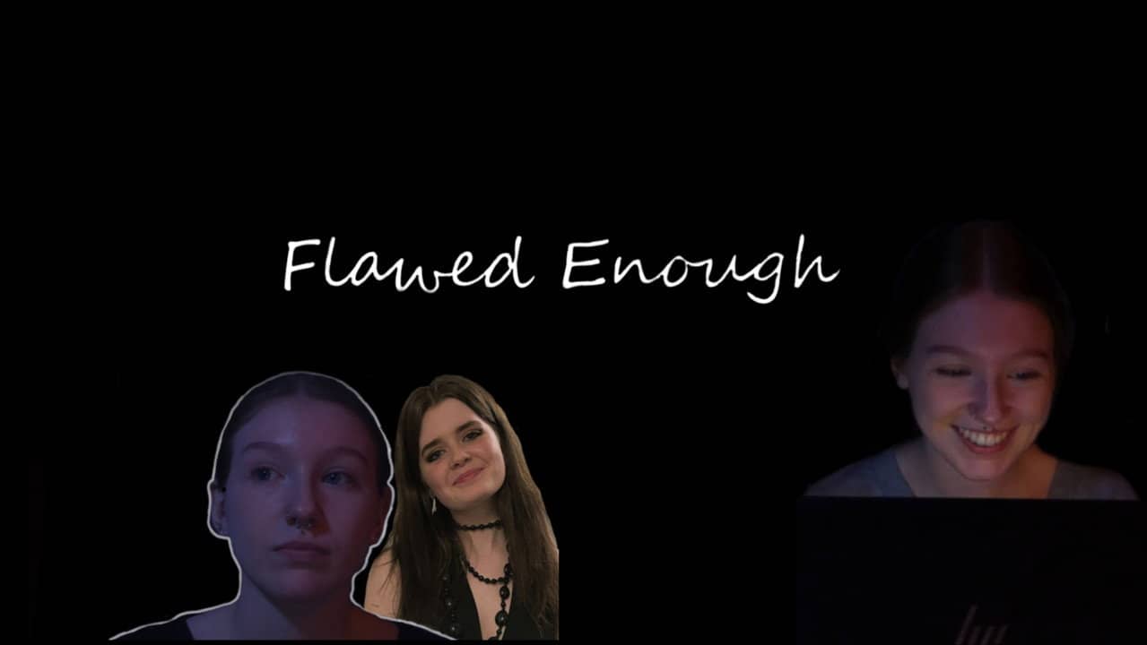 Flawed Enough backdrop