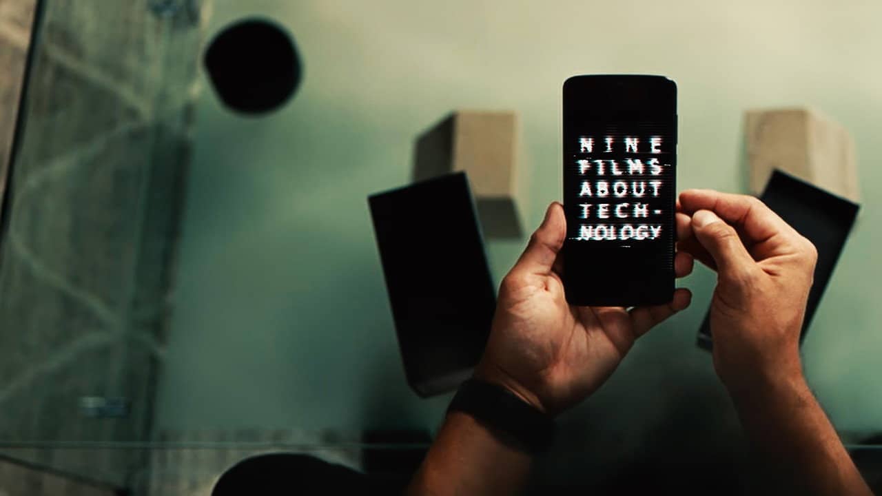 Nine Films About Technology backdrop