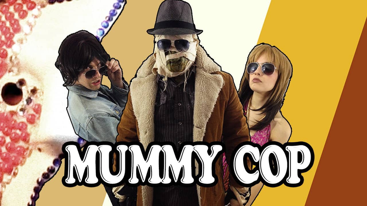 Mummy Cop That '70s Special backdrop