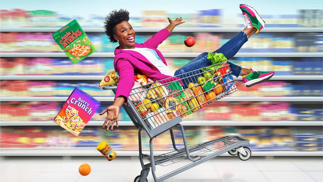 Supermarket Sweep backdrop