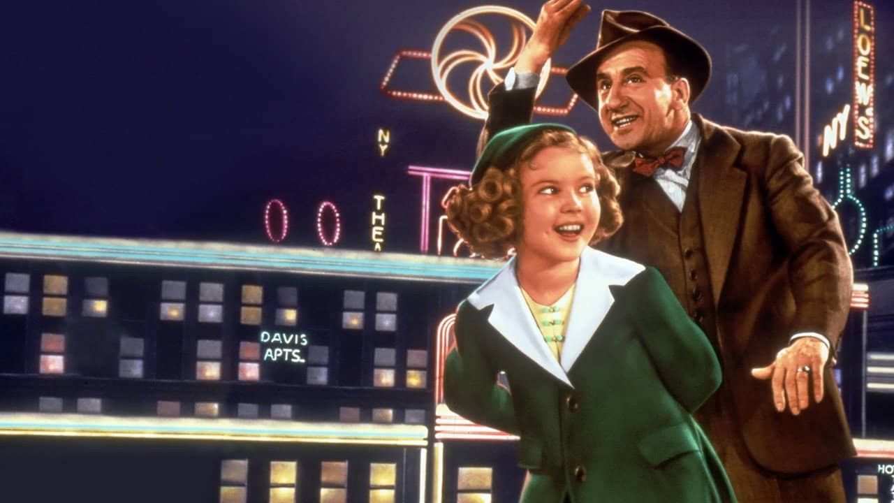 Little Miss Broadway backdrop