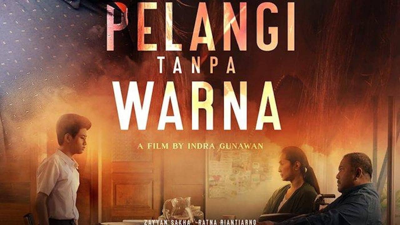 Pelangi Tanpa Warna backdrop