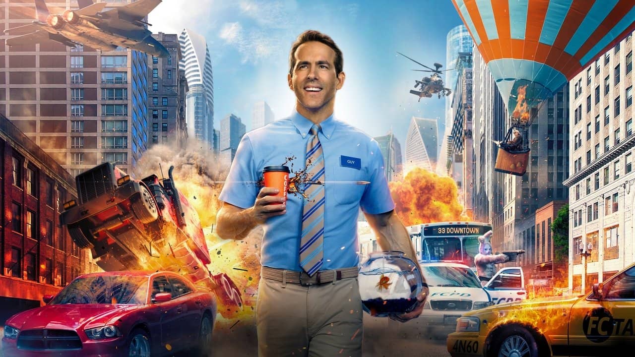 Free Guy backdrop