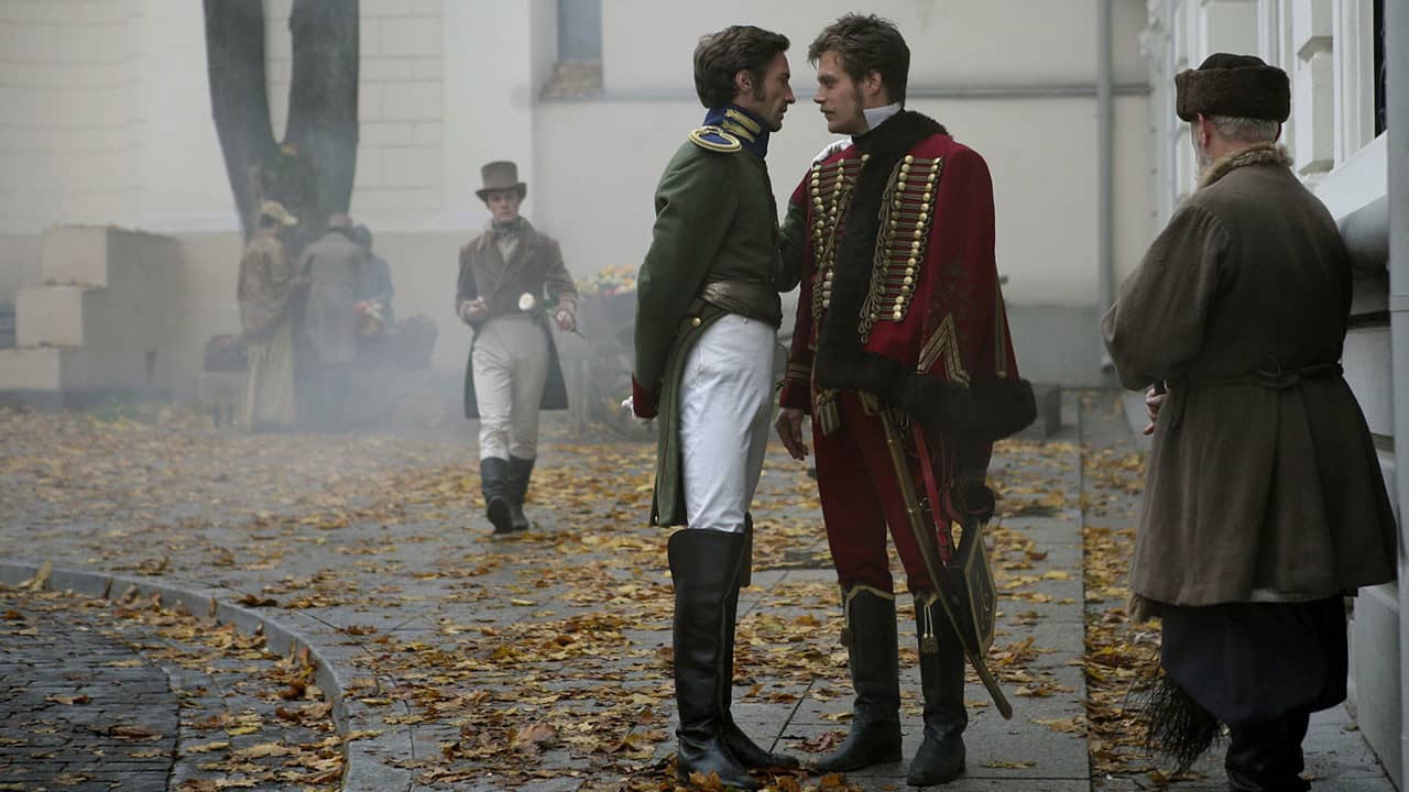 War and Peace backdrop