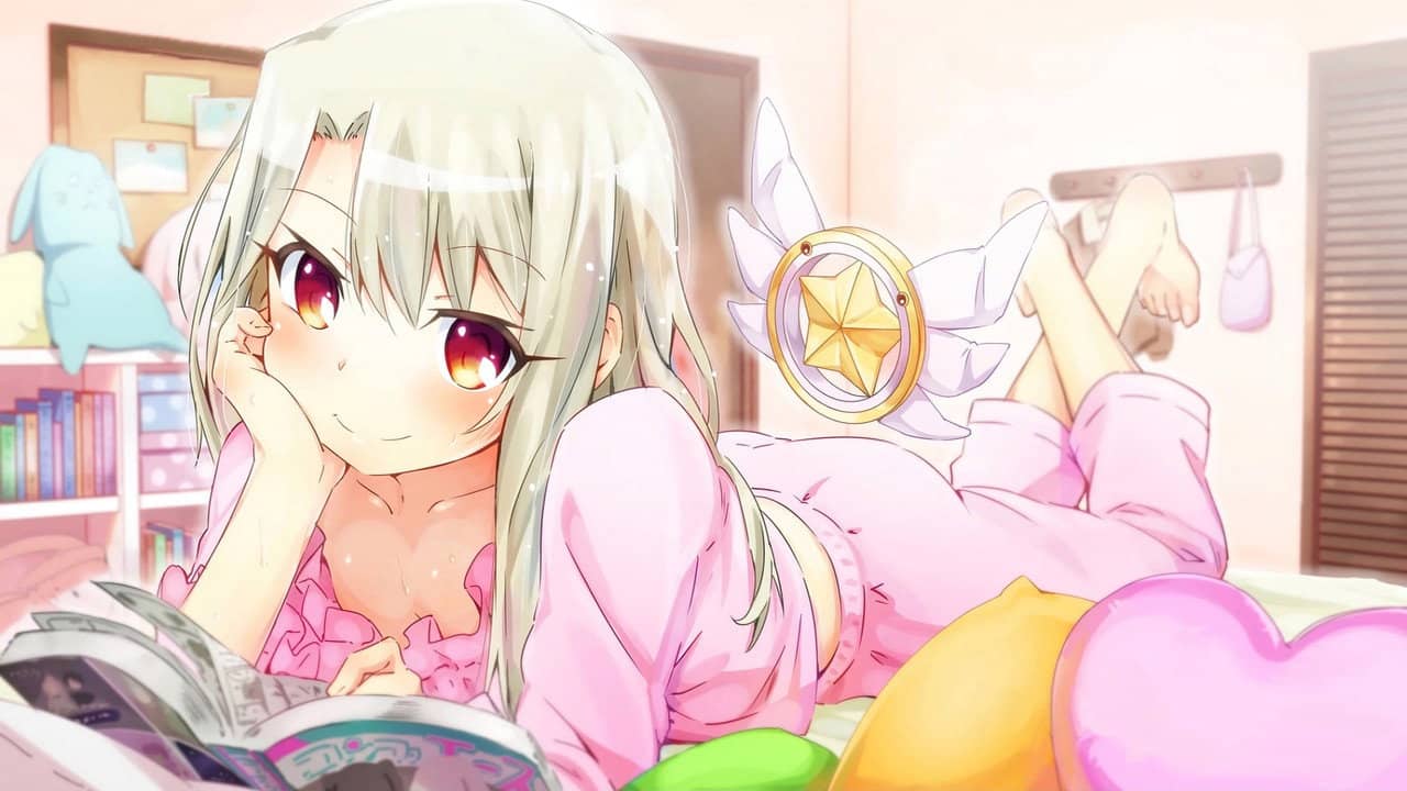 Fate/kaleid liner Prisma☆Illya: Vow in the Snow - Dark Sakura Room backdrop