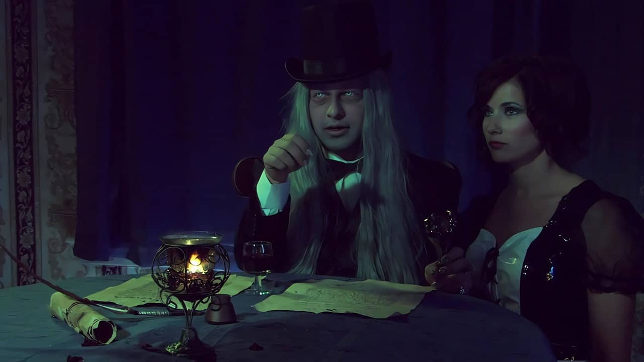 Dracula's Curse backdrop