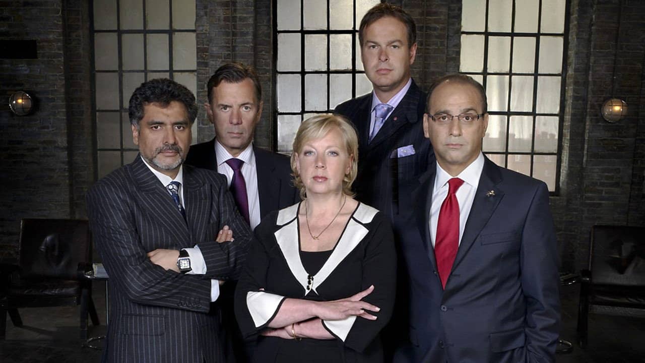 Dragons' Den: On Tour backdrop