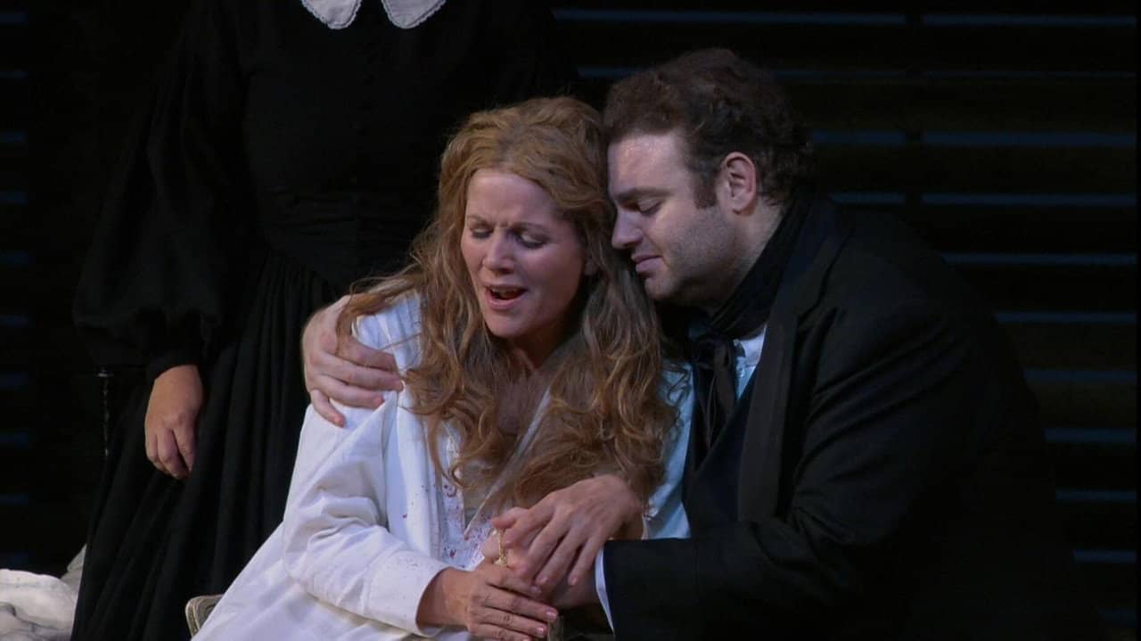 Royal Opera House: La Traviata backdrop