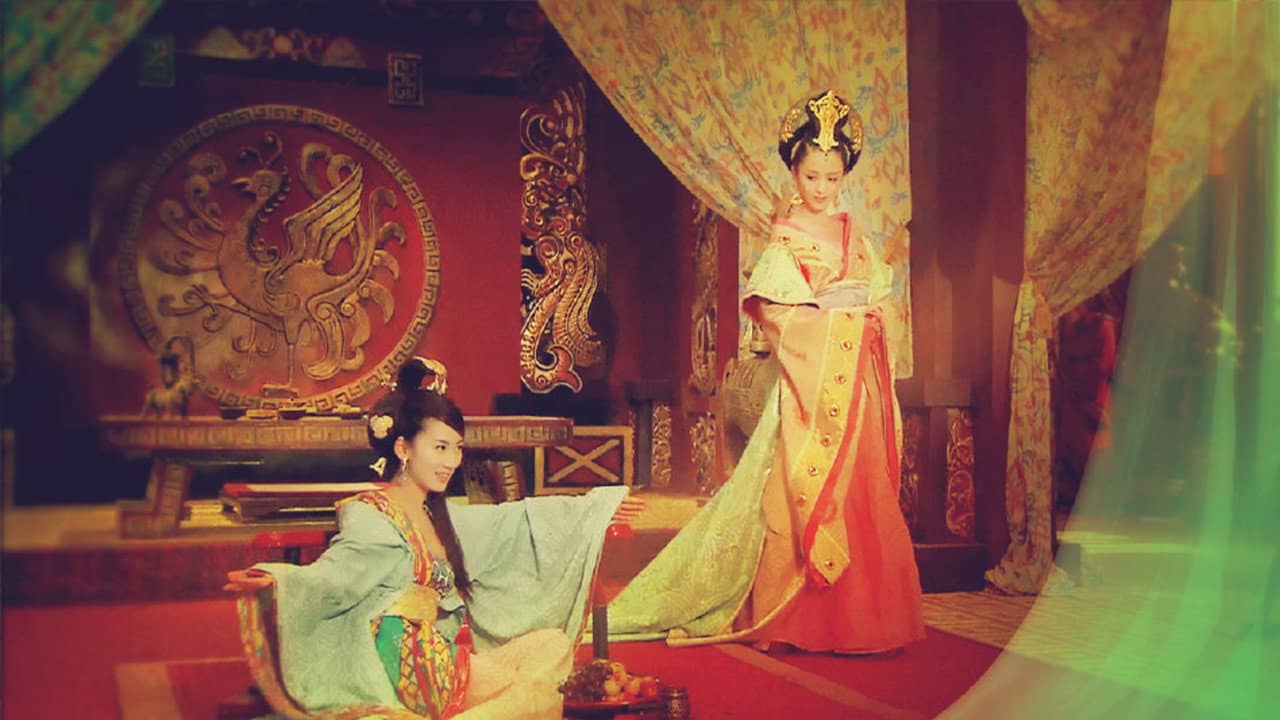 The Queens backdrop