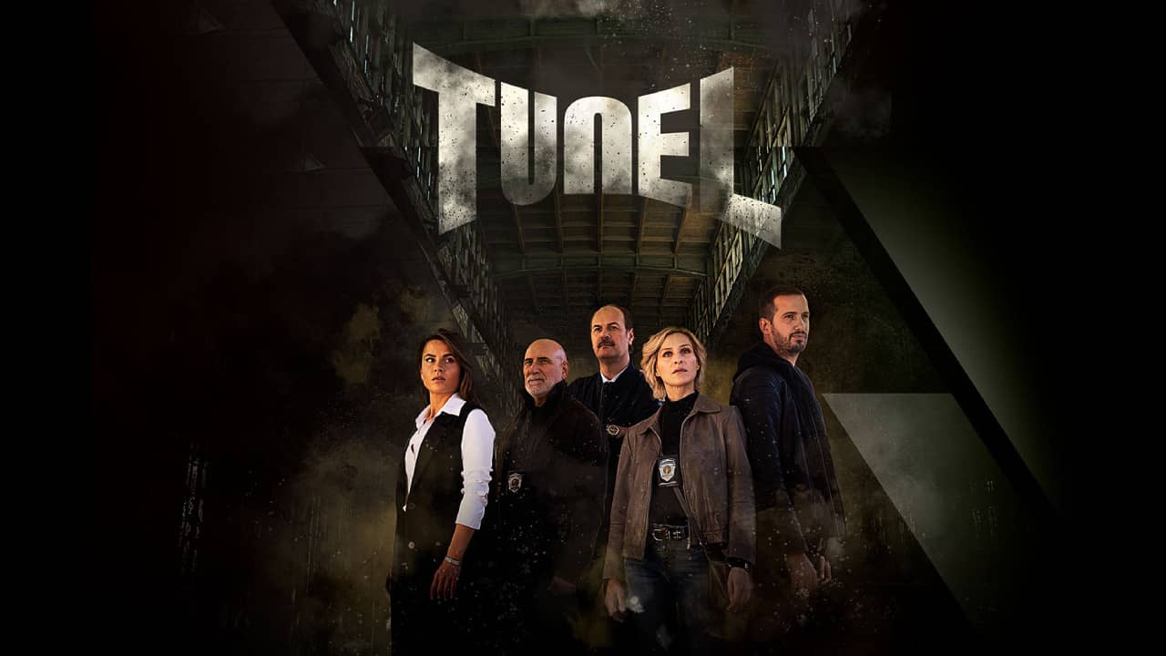 Tunnel backdrop