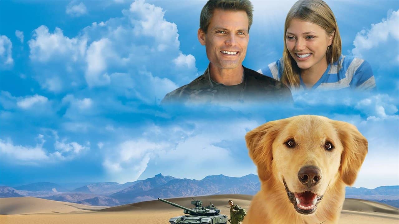 Army Dog backdrop