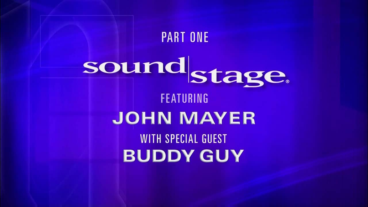 John Mayer - Live at Soundstage backdrop
