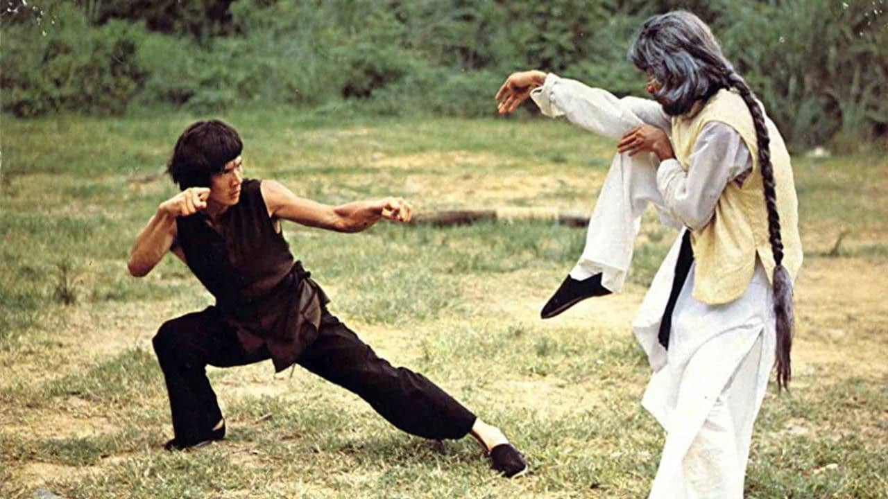 Mysterious Footworks of Kung Fu backdrop