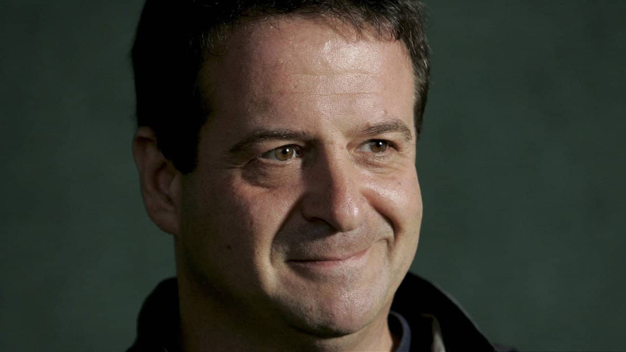 Mark Thomas: Alive backdrop
