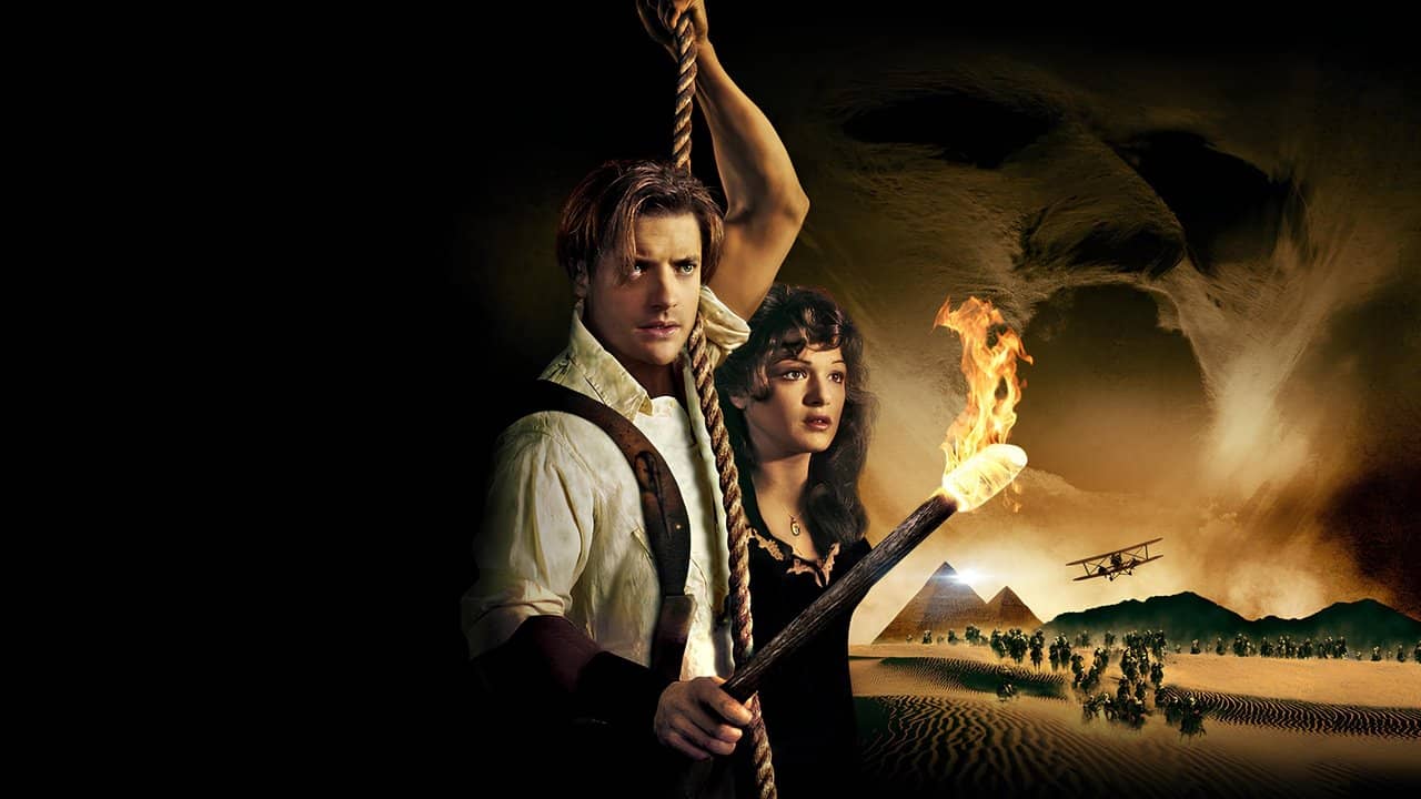 The Mummy backdrop