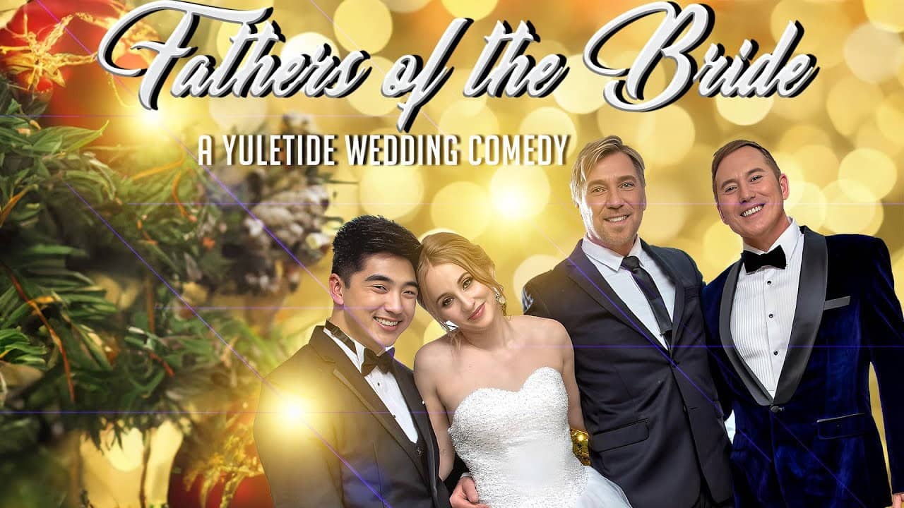 Fathers of the Bride: A Yuletide Wedding Comedy backdrop