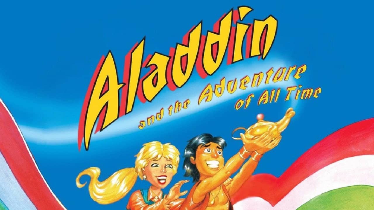 Aladdin and the Adventure of All Time backdrop