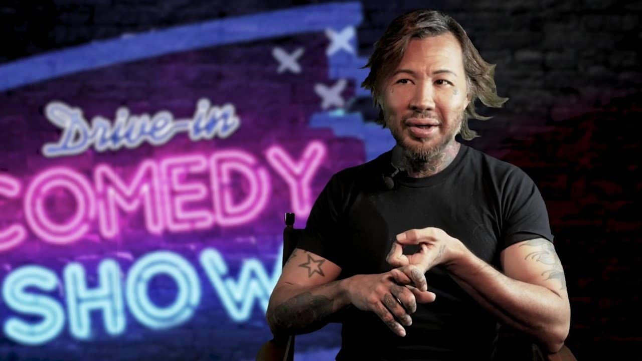 Drive-In Comedy Show: Documentary backdrop