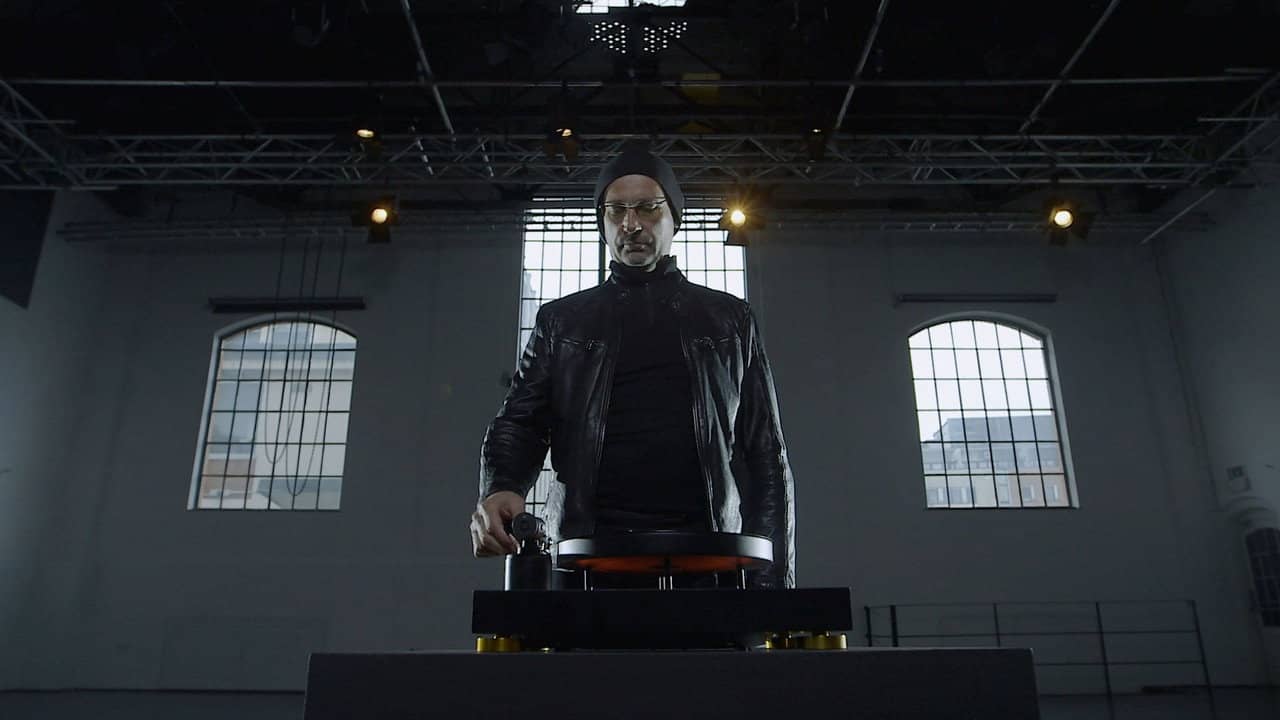 Music Is the Art of Time 3, LP Film Laibach backdrop
