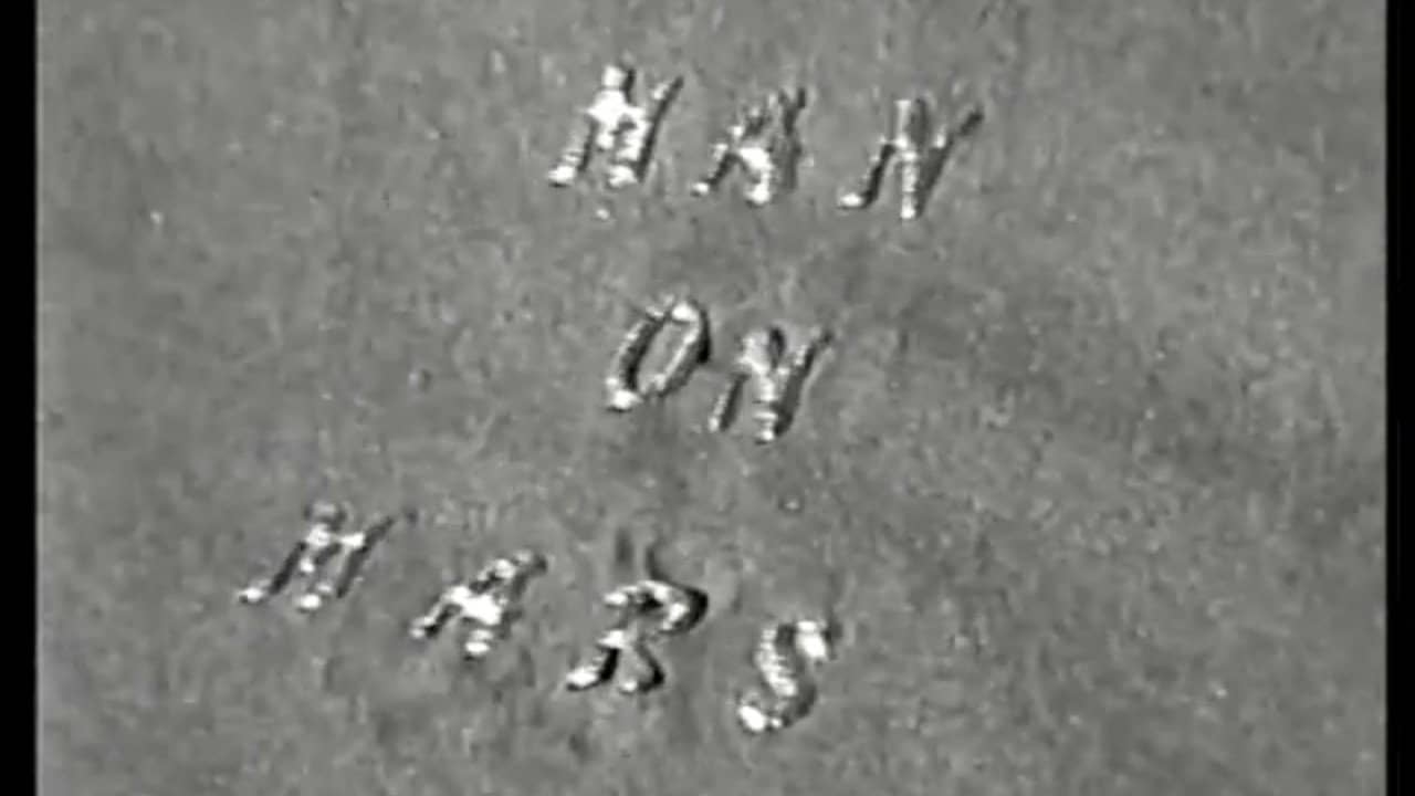 Man on Mars backdrop