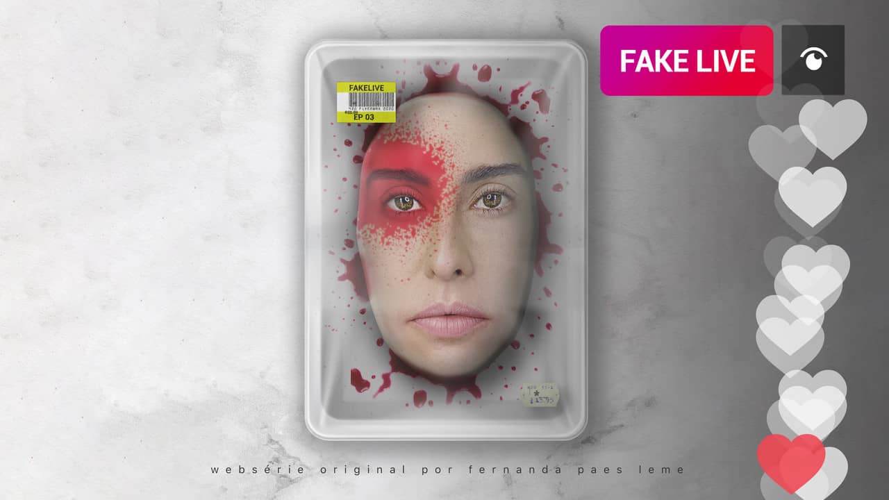 Fake Live backdrop