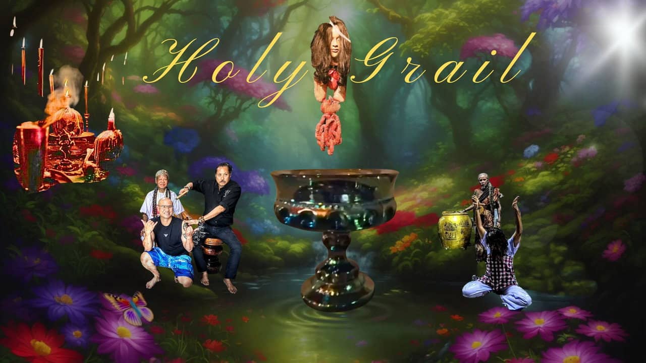 Holy Grail backdrop