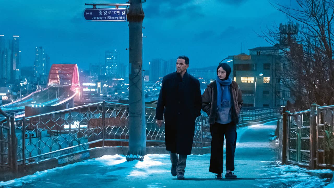 Winter in Sokcho backdrop