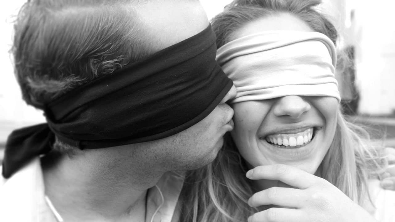 Blind backdrop