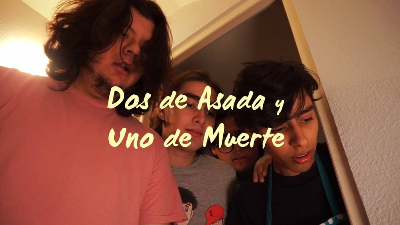 Dos de Asada y Uno de Muerte backdrop