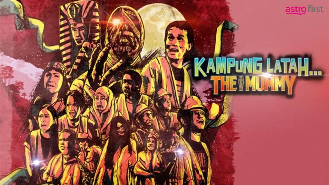 Kampung Latah… The Mummy backdrop
