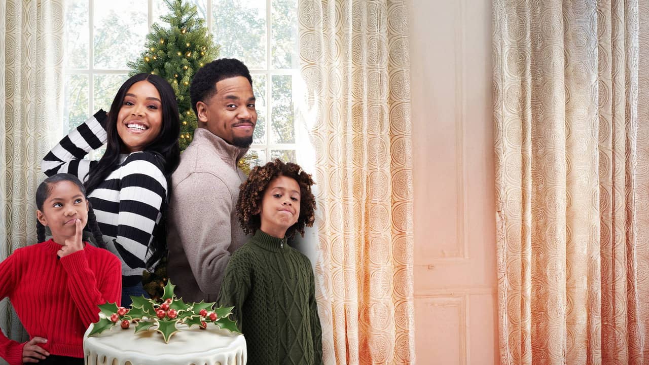 The Day Before Christmas backdrop