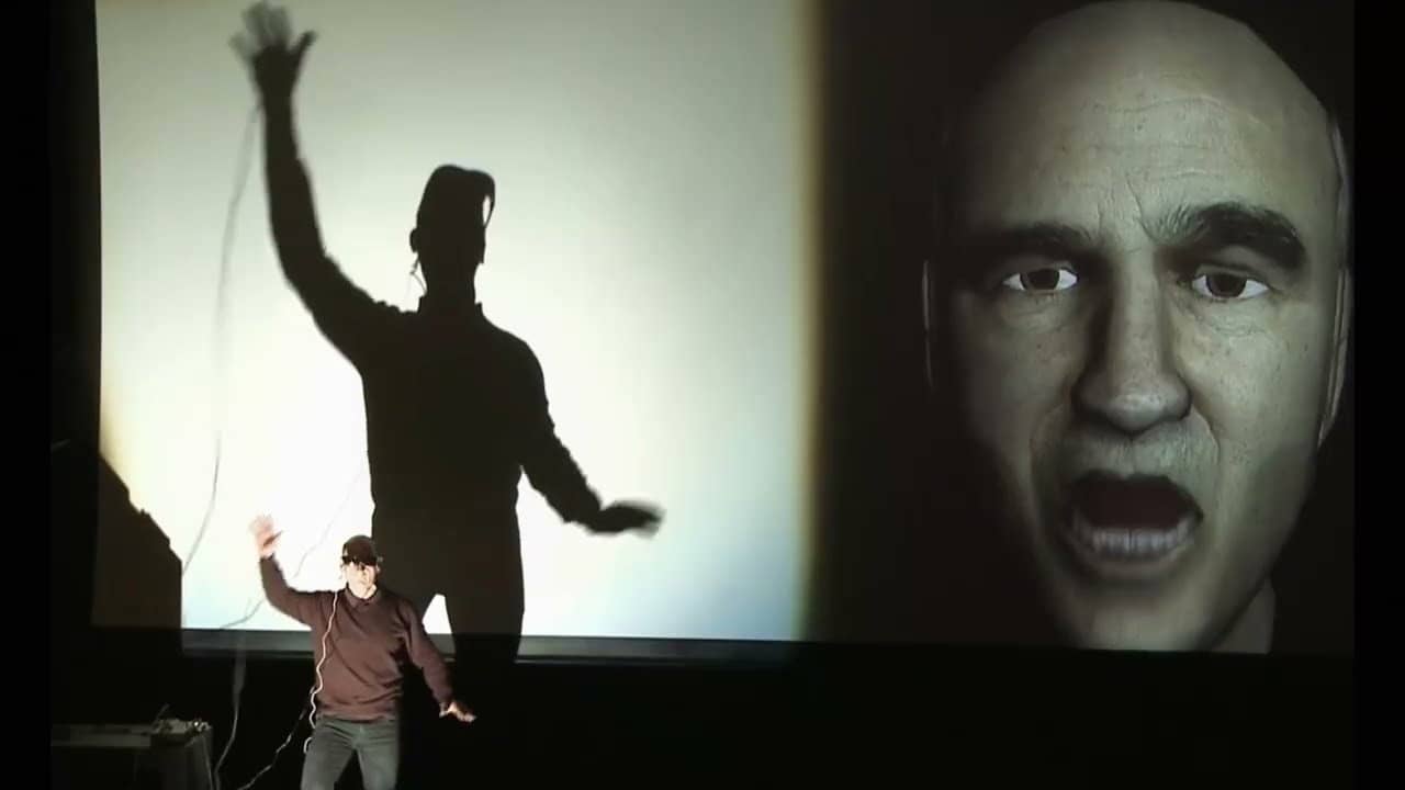 Stelarc - Suspending Disbelief backdrop