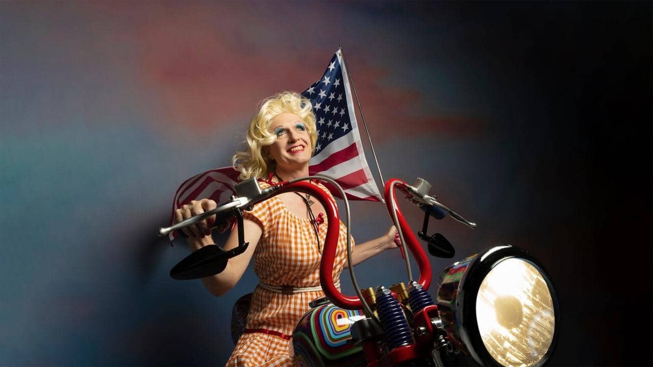 Grayson Perry’s Big American Road Trip backdrop