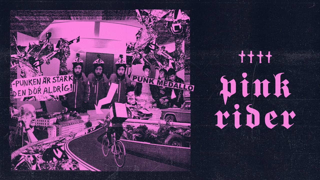Pink Rider backdrop