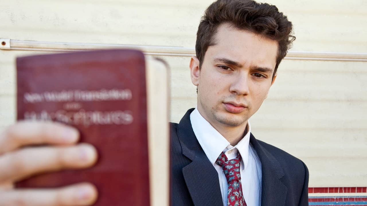 Confessions of a Teenage Jesus Jerk backdrop
