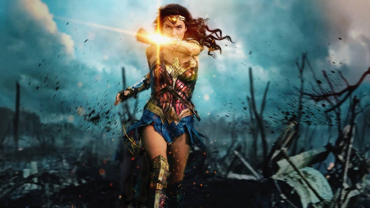 Wonder Woman backdrop