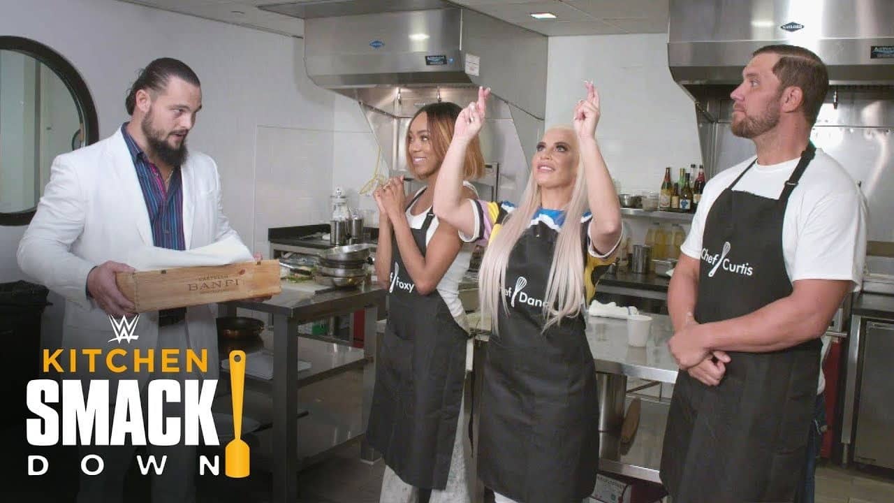WWE Kitchen SmackDown! backdrop