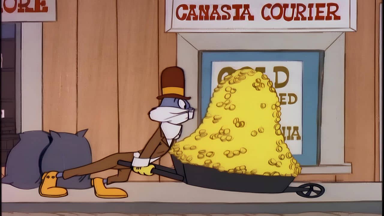 How Bugs Bunny Won the West backdrop
