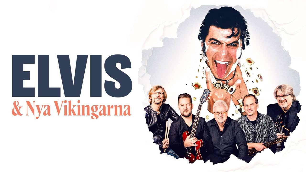 Elvis och Nya Vikingarna backdrop