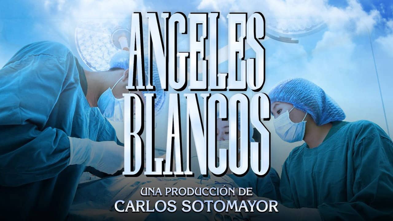Ángeles blancos backdrop