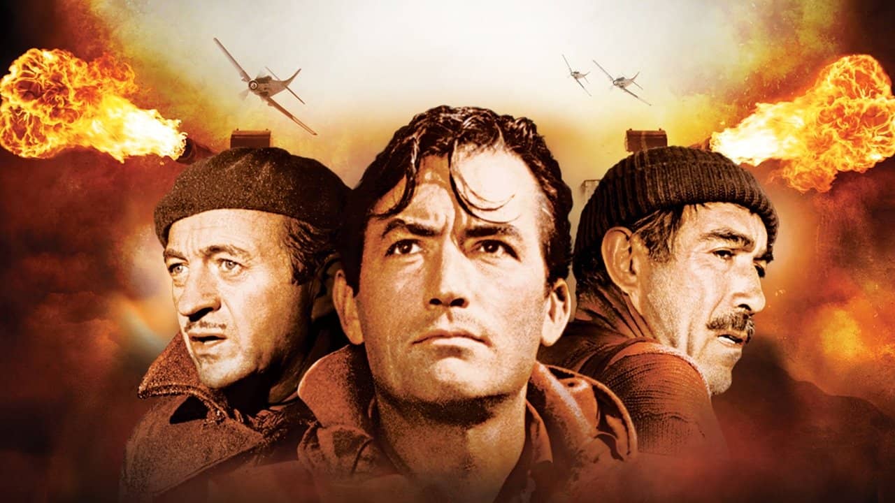 The Guns of Navarone backdrop