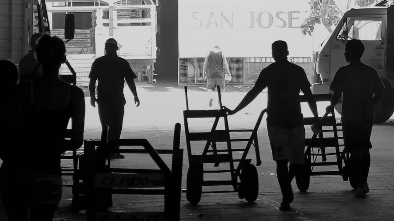 Mercado backdrop