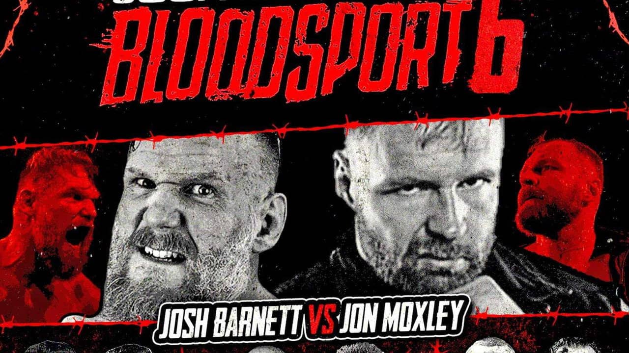 GCW Josh Barnett’s Bloodsport 6 backdrop