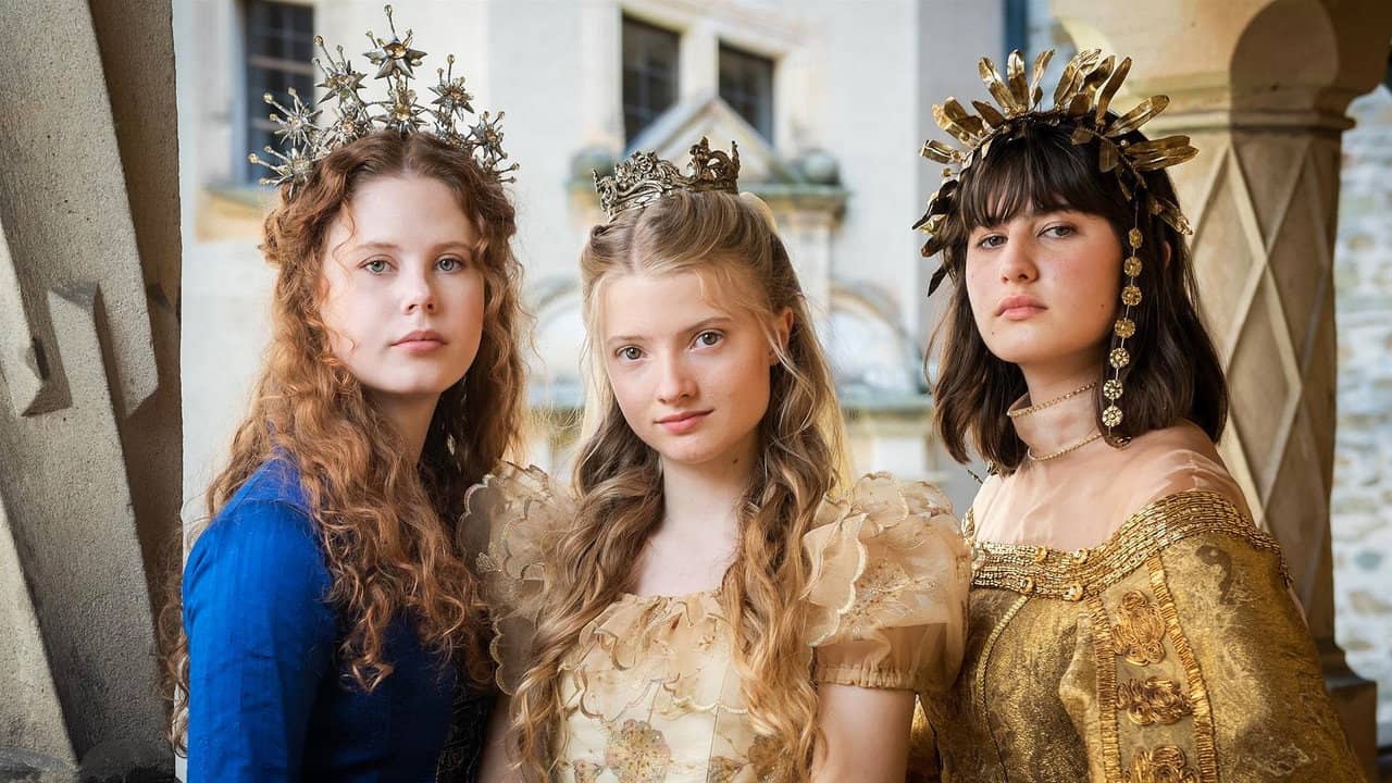 The Three Princesses backdrop