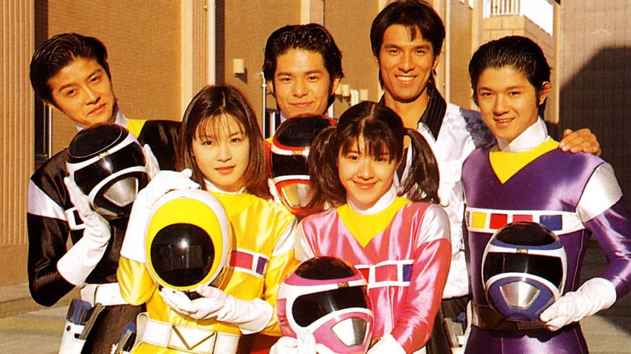 Denji Sentai Megaranger backdrop
