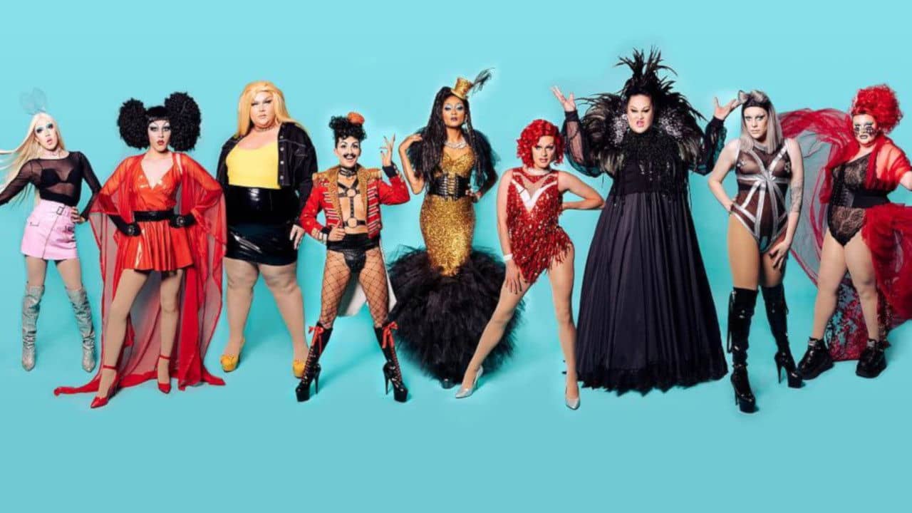 House of Drag backdrop