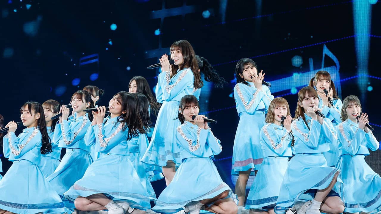 Hinatazaka46 3rd Anniversary MEMORIAL LIVE backdrop