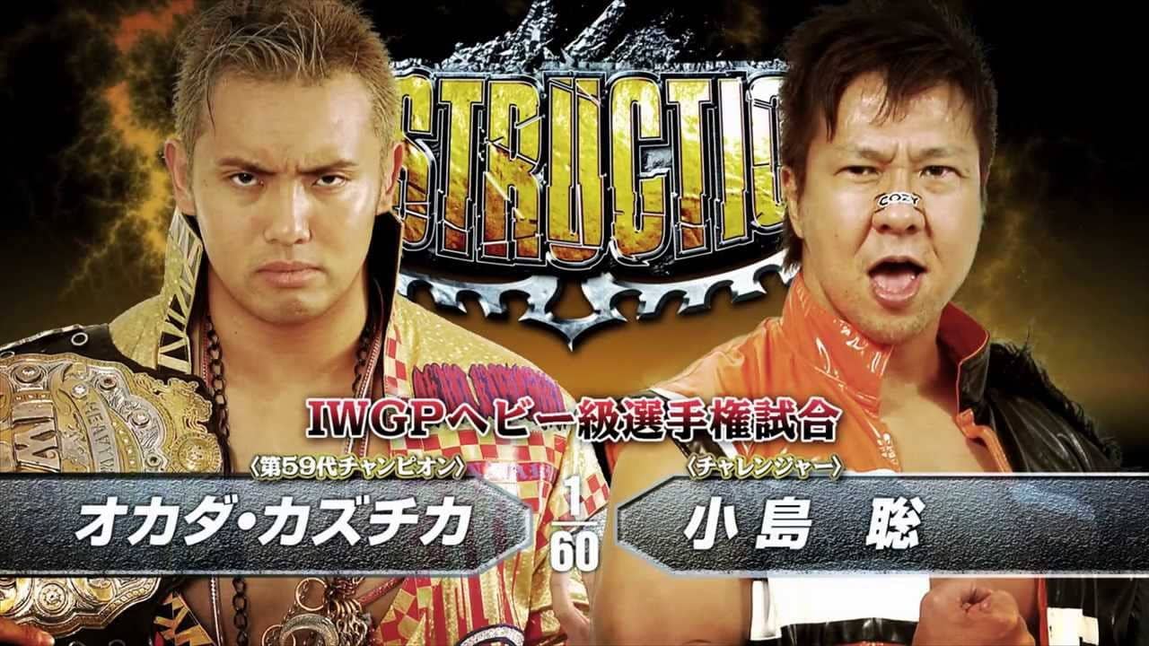 NJPW Destruction 2013 backdrop