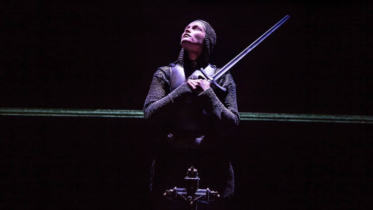 National Theatre Live: Saint Joan backdrop