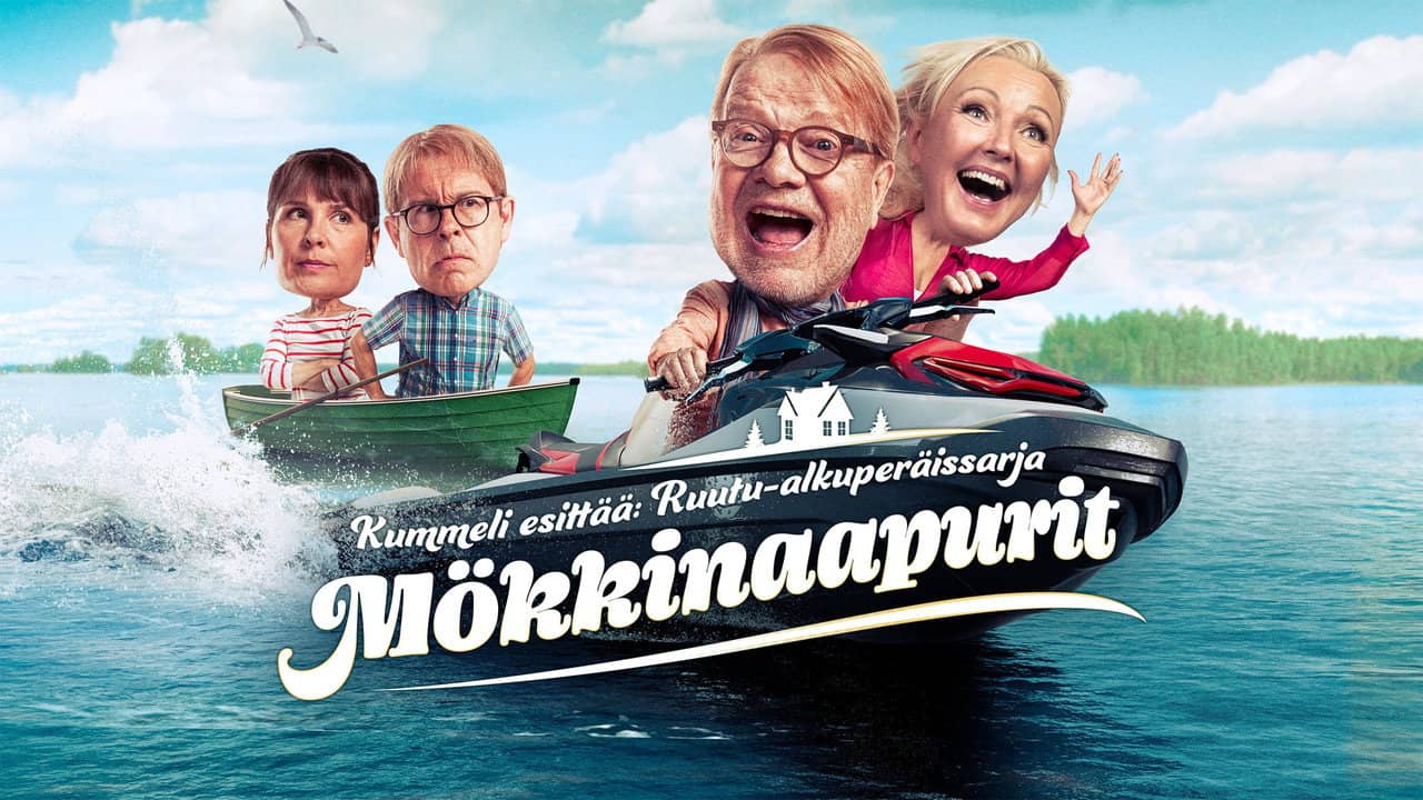 Kummeli esittää: Mökkinaapurit backdrop